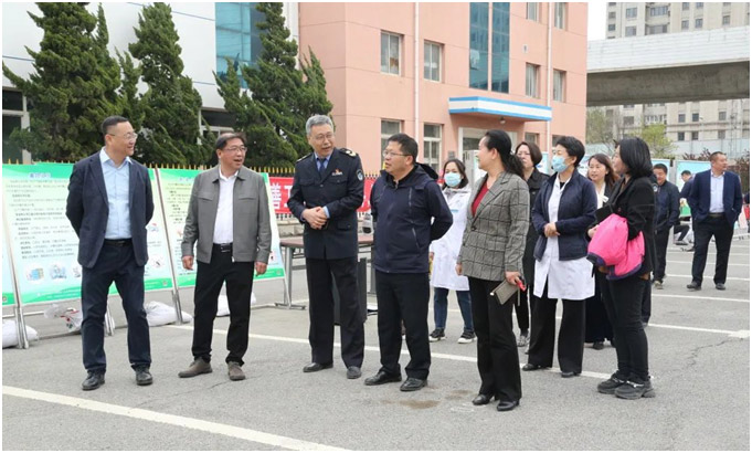 改善工作环境和条件，保护劳动者身心健康——市四院开展第21个《职业病防治法》宣传周系列宣传活动（一）(图1)